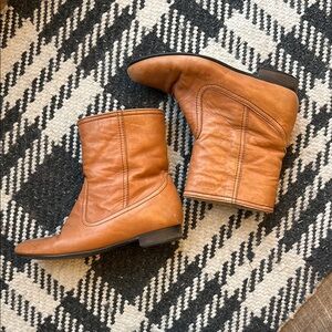 Madewell 1937 Leather and Shearling Boot
